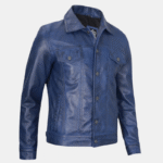 blue mens jacket