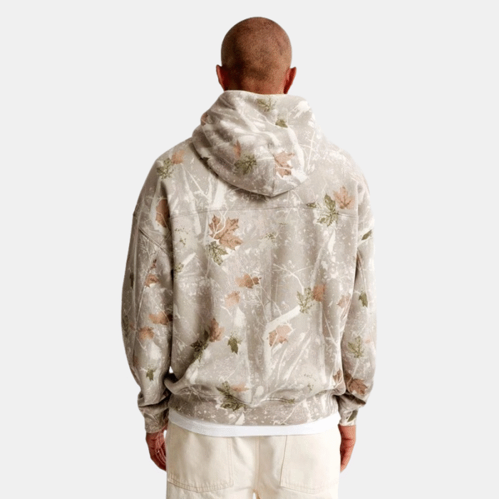abercrombie white camo hoodie