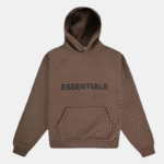 brown essentials hoodie