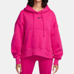 dark pink nike hoodie