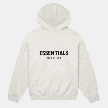 essentials hoodie light oatmeal