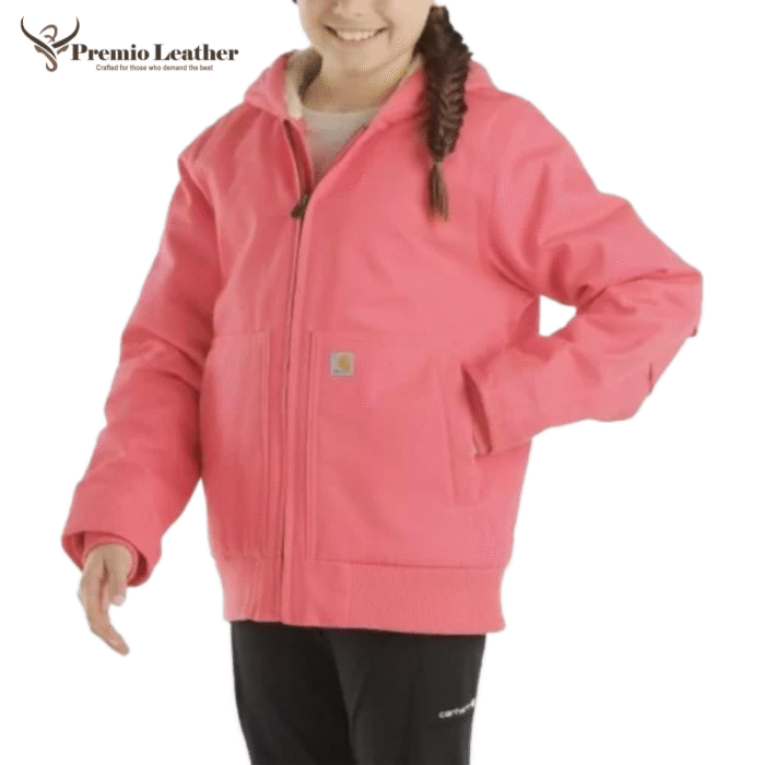 pink carhartt jacket women