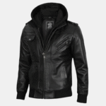 men's jacket with hoodie