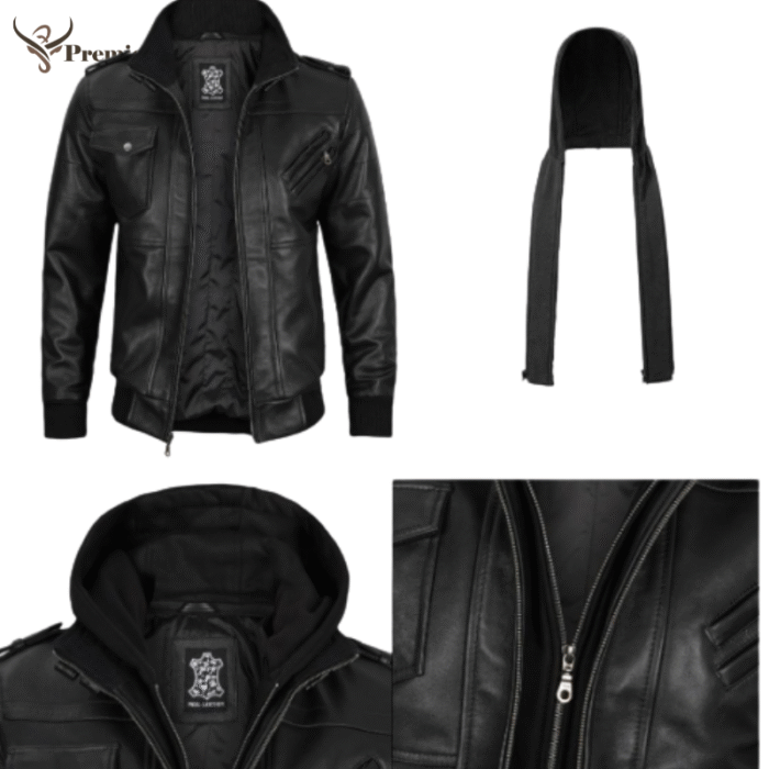 men's jacket with hoodie