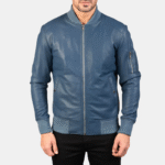 Men Bomia Ma-1 Blue Bomber Jacket