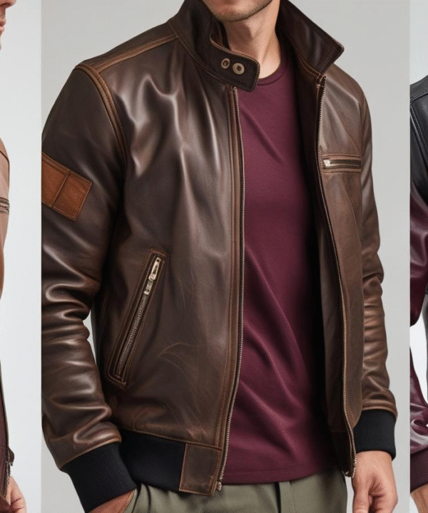 Top Leather Bomber Jacket Styles for Men in 2025