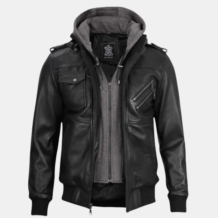 bomber hoodie jacket