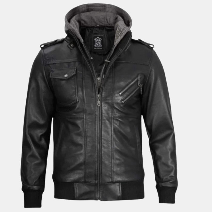 cool black jacket