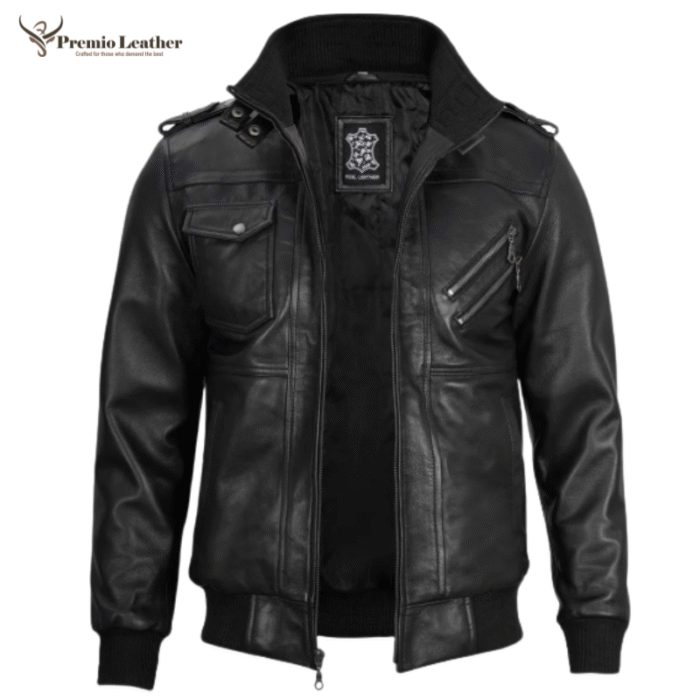 cool black jacket
