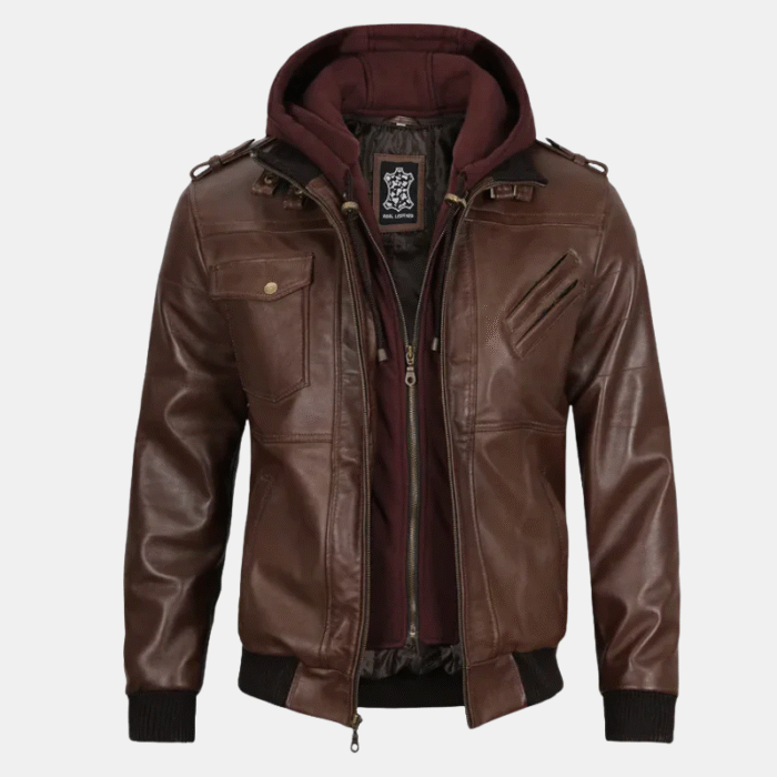 edinburgh mens hooded jacket