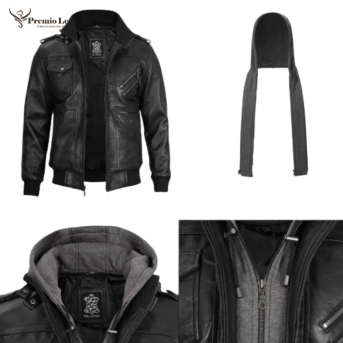 jacket with a hoodie