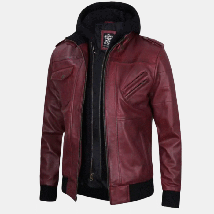 mens maroon jacket