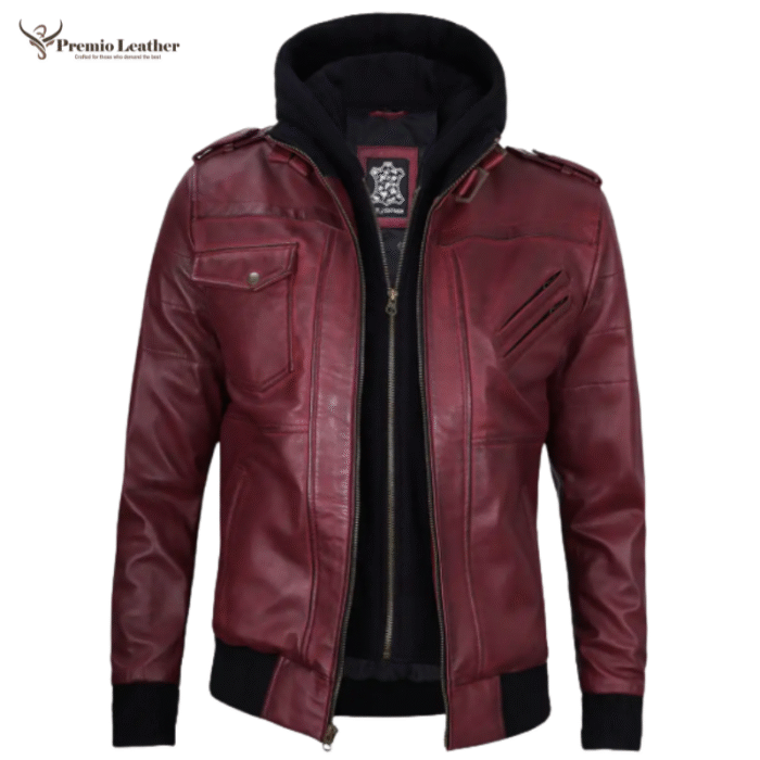 mens maroon jacket