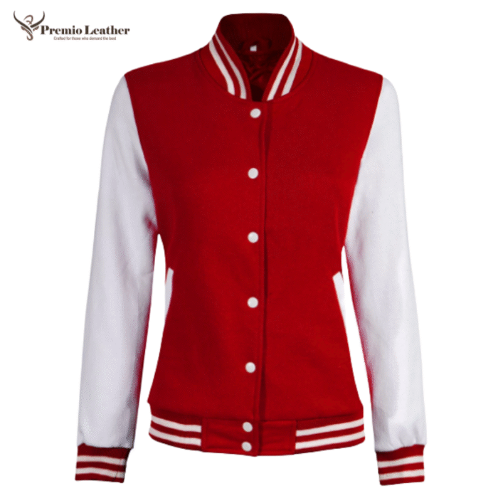 varsity red jacket