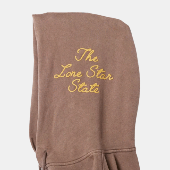 Gap Texas The Lone Star State Hoodie Brown
