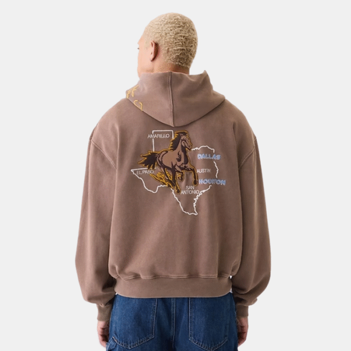 Texas Gap Hoodie Brown