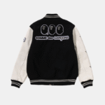 A BATHING APE x COMME des GARCONS OSAKA Varsity Jacket