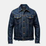 Dark Blue Denim Jacket for Men Stylish & Trendy