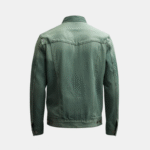Green Denim Jacket for Men (1)
