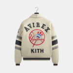 Kith AVIREX Yankees Leather Jacket