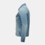 Light Blue Denim Jacket for Men