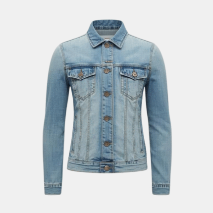 Light Blue Denim Jacket for Men Stylish & Versatile