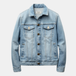 Light Wash Denim Jacket for Men Stylish & Classic Fit
