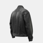 Mens Black Denim Jacket