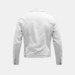Men’s White Denim Jacket