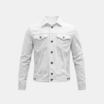 Men’s White Denim Jacket