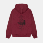 Stussy Swim Out Zip Hoodie Maroon