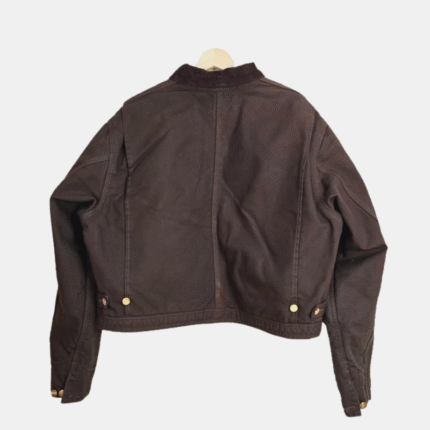 Yankees Carhartt Brown Crop Jacket