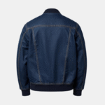 denim Bomber Jacket for Men