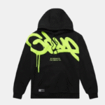 geedup hoodie black green