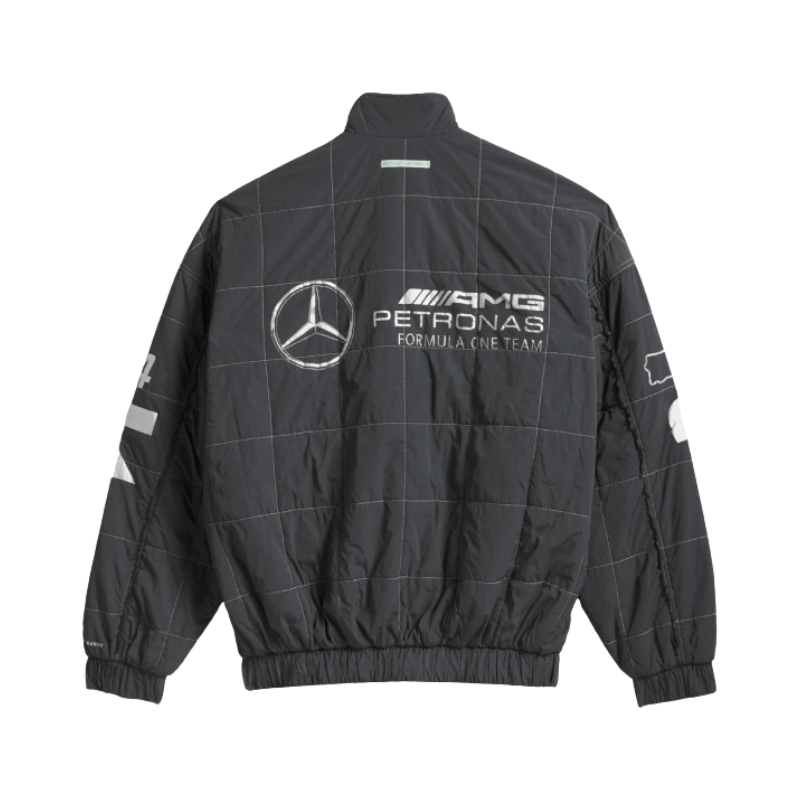 Adidas Para Bad Bunny x Mercedes-AMG F1 Racing Jacket Grey
