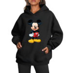 Disney Trip 2025 Mickey Mouse Black Hoodie