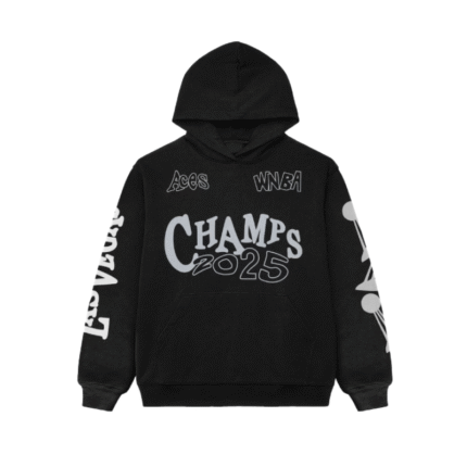 Las Vegas Aces 2025 WNBA Champions Hoodie Black