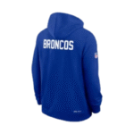Men's Nike Royal Denver Broncos Club Fleece Pullover Hoodie