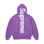 Supreme Applique Purple Hoodie