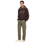 Buy Gap Oversize Hoodie Terra Brown