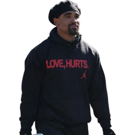 Jordan Love Hurts Black Hoodie