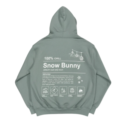 Snow Bunny Wild Fable Hoodies Green