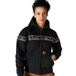 Carhartt 50th Anniversary Montana Aztec Jacket Black