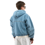 Mens scuffers denim dark work jacket