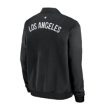los angeles dodgers dugout bomber jacket mens black