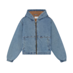 scuffers denim dark work jacket dupe