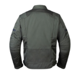 Mens Lightweight Airflow Grey Motorcycle Jacket